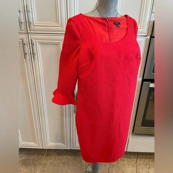 Ann Taylor red dress - Picture 4 of 4